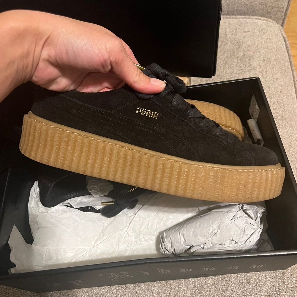 Puma Fenty Suede Creepers Black
